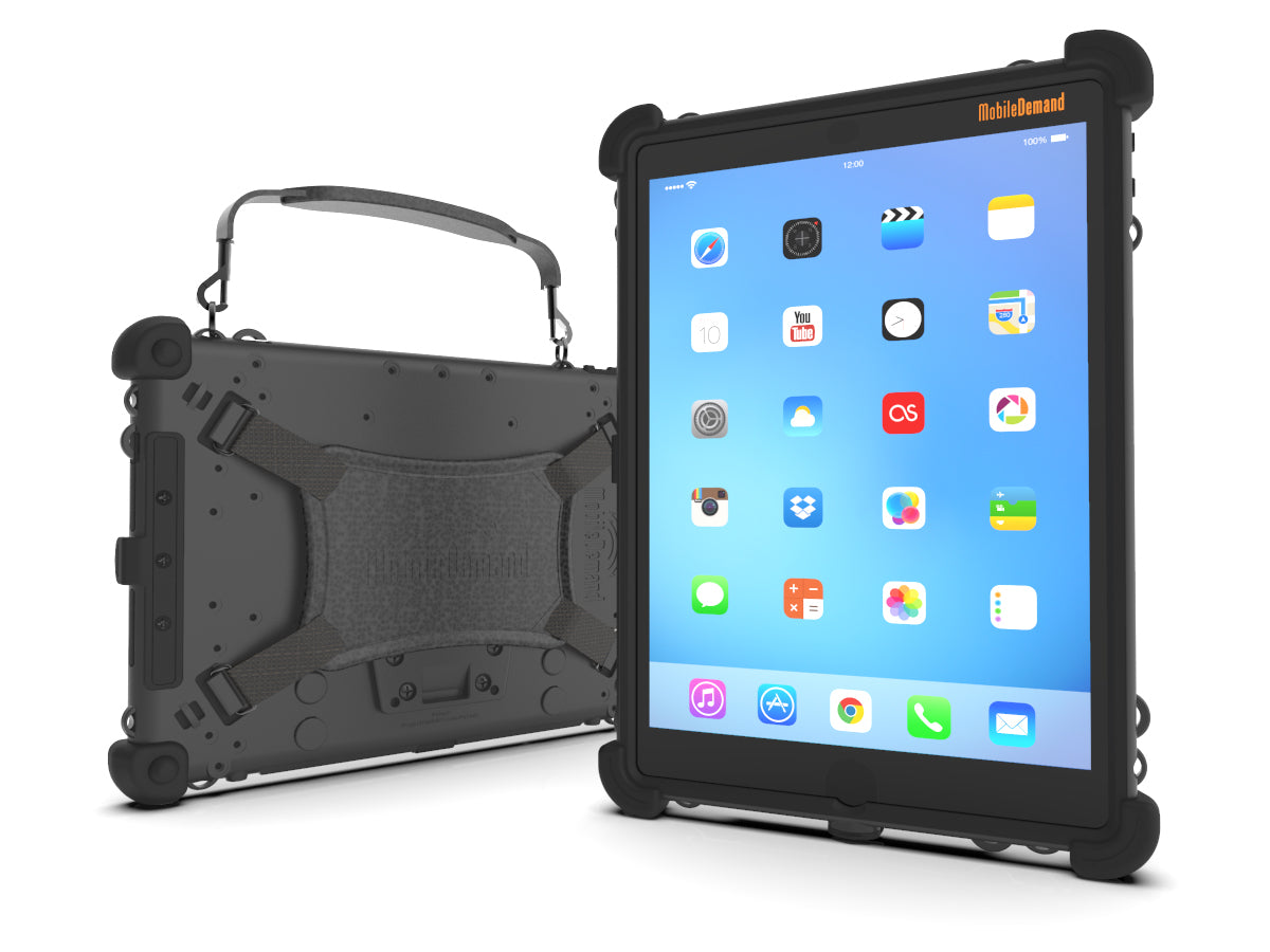iPad 10.2 2019/2020/2021 Heavy Duty 360 Case with Hand Strap
