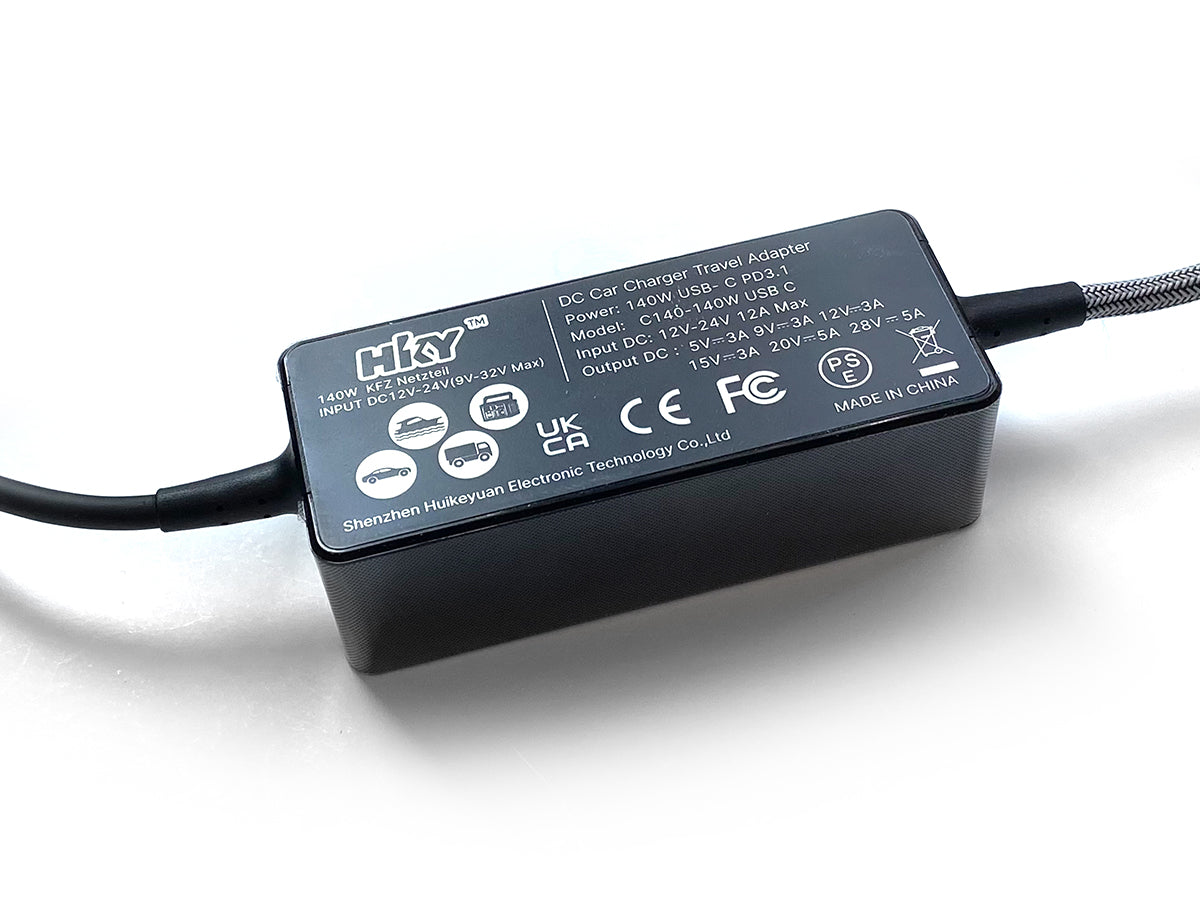 AC/DC Auto Power Adapter - 65W - USB-C