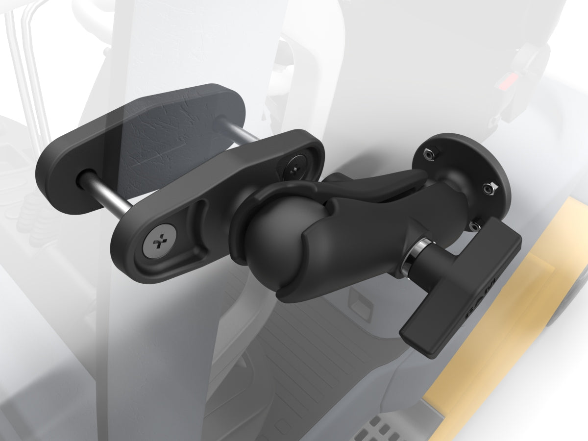 Forklift Upright Post Mount for Powered Docks