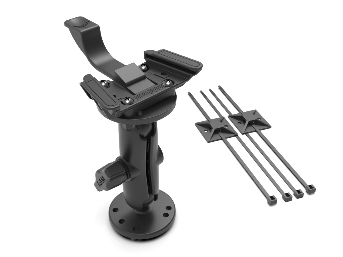 Snap Rail Mount Kit with Double Socket Arm - Medium Duty