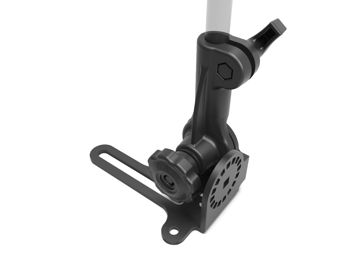 No-Drill Vehicle Mount - 12-inch with Snap Rail