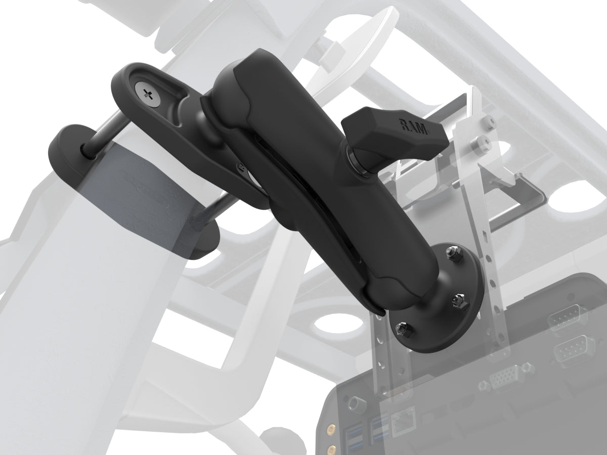 Forklift Upright Post Mount for xTablet T1690 Powered Dock