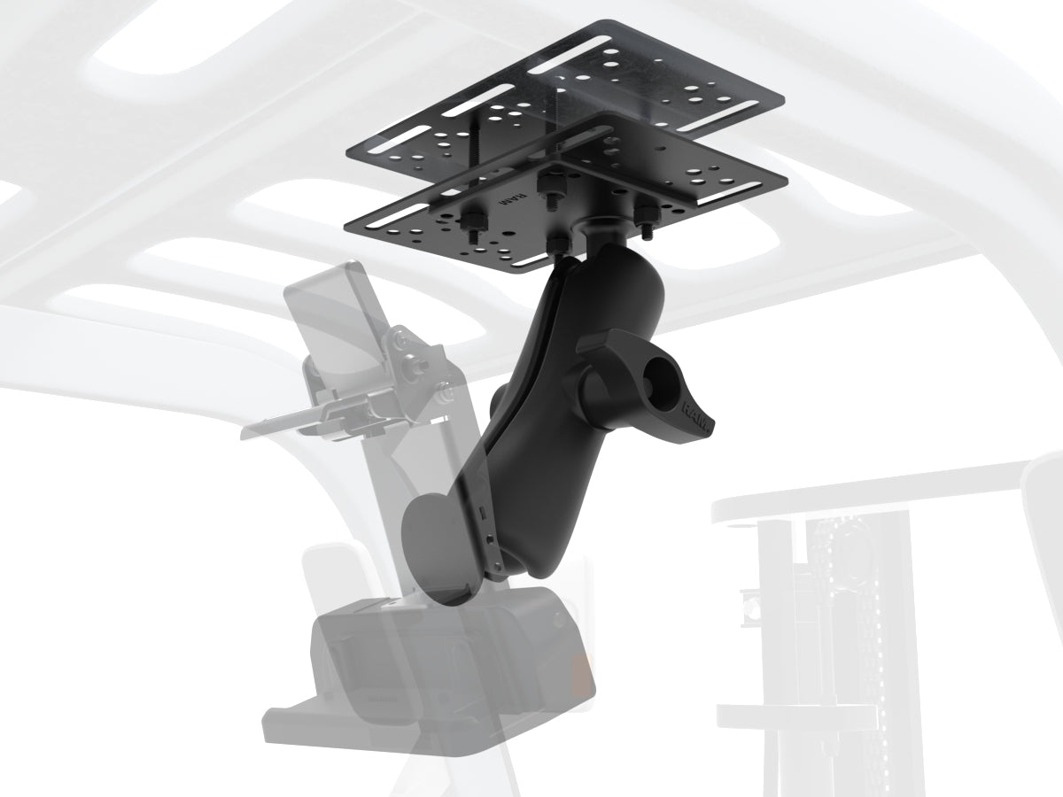 Forklift Overhead Roll Cage Mount for Powered Docks