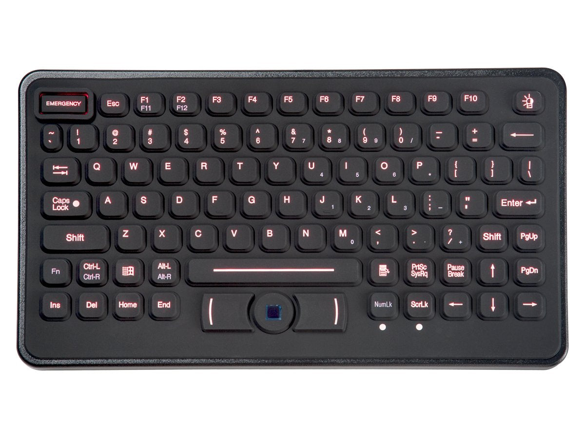 Keyboard Ruberis Rugged Rubber Backlit Keyboard – MobileDemand
